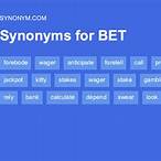 bet synonyms